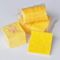 High quality soldering iron sponge high temperature cleaning sponge deoxidation special sponge welding tool