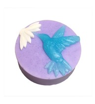 (Luxury natural organic) American HugoNaturals Hummingbird handmade soap French lavender flavor
