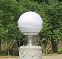 Round ball column head lamp wall head lamp wall lamp garden lamp stainless steel door column lamp LED outdoor waterproof