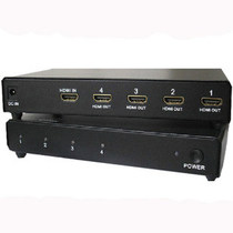 Co-Lie HDP104 hdmi One in four out HDMI Dispenser High Definition One Drag Four Hdmi 1 minute 4