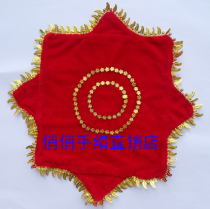 Square dance supplies handkerchief * two people turn silk flower large octagonal scarf * Yangko handkerchief 1 5 feet