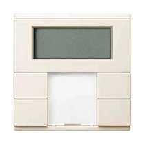 Schneider Morton KNX-EIB 4 key LCD temperature control panel milky white MTN6212-0444 spot