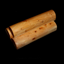 Taihang cliff cypress solid wood cervical spine pillow 35*8*6cm