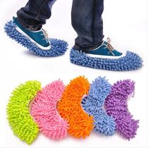 Indoor mopping floor slippers lazy drag shoe cover can be removed and washed winter men and women style clean shoe cover a pair