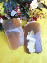 Horn scraping film Mongolian yellow cattle horn scraping plate massage scraping plate beef horn thin scraping piece batch hair