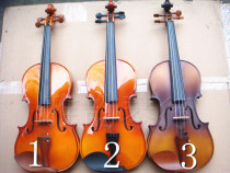 High-grade all solid wood maple violin beginners hand examination inlay tiger pattern 1 10 16 distribution set