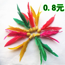 Badminton flying ball High pinball board badminton ball durable color beef tendon head elastic good three hair ball badminton wholesale