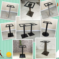 Hintis Ji marble hot pot table feet fast table leg bracket stainless steel reinforced dining table foot rock board base