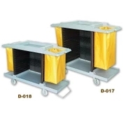 Super clean bright D-017 elevated room service caravan