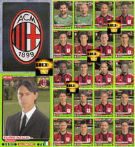 Panini panini 2014-15 Serie A star stickers AC Milan team sets 22 full