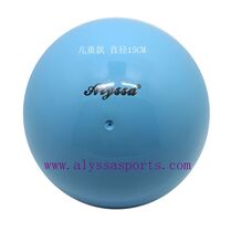 Alyssa professional art gymnastics ball-children diameter 15cm light blue size color selection is not returned