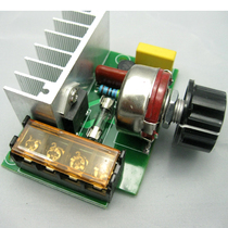High-power electronic voltage regulator 220V power regulator 4000W Silicon controlled voltage regulator temperature and dimming speed regulation