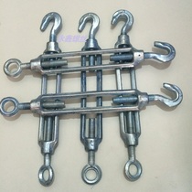 Galvanized flower basket screw flower blue screw open body flower blue wire rope tensioner National standard flower l blue M8