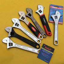 SHIELD live wrench adjustable wrench 4 6 8 10 12 cost punch drill price electroplated large opening black