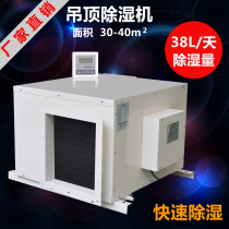 Dongjing ceiling dehumidifier dehumidifier Wall Wall Wall dehumidification factory workshop Villa townhouse household DJDD-381E 38L