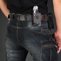 Tactical Jeans Tactical Pants Mens Ruling Officer Tactical Pants Straight Cylinder Sashimi for training mens pants VIPERADE
