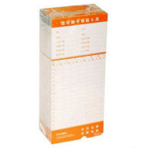 Electronic time attendance machine Time attendance card Microcomputer time attendance card Ordinary paper attendance card Office supplies
