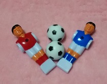 Adult game table game table equipment toy table football table football table accessories plastic red and blue little player