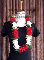 Hawaiian Hula neck garland Beach Seaside accessories garland Dance performance costume set props Garland