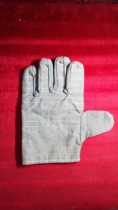 Denim new double-layer B labor protection labor protection canvas gloves