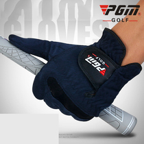 ST004 golf gloves mens microfiber cloth gloves soft wear-resistant and breathable
