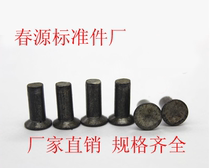 Solid rivets GB869 countersunk head flat cone head iron rivets M3*4*20M4*8*30 factory direct sales