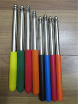 1 2 m 1 6 m guide flagpole stainless steel telescopic flag frame teacher whip (four colors optional)