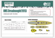 Hunter Hunter M700137 UK Royal Navy battleship Battleship Fearless 1915 The Hand 06705