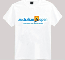 Four Grand Slam Australian Open Tennis T-shirt Lycra cotton short sleeve spring and summer peripheral accessories casual wear sports top Jersey