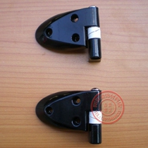 Toilet partition accessories nylon hinge partition hinge Nowa 3 holes black laminated door partition hinge