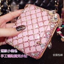 New Korean version of ultra-thin ladies short wallet luxury inlaid with rhinestone student wallet 20% discount mini wallet