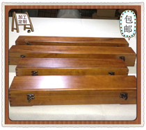 High-end fragrant camphor wood case hand roll case wood case set to be wood box character drawing box brocade box containing box rectangular wood box