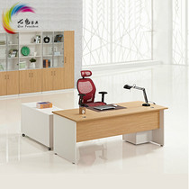 Guangzhou office furniture big class platform main management desk simple fashion boss table Board board supervisor computer desk