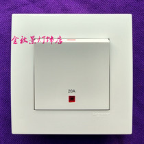 Schneider E1500 20A switch bipolar frame switch light switch air-conditioning Bath switch