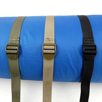 Outdoor strapping belt belt floor mat strapping belt cargo strapping thin belt Hualian buckle