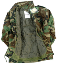 US military fans thick camouflage M65 windbreaker wind tactical coat warm coat send inner tank winter cotton suit men