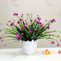Living room simulation flower starry flower set tea table decoration fake flower bedroom decoration plastic flower dried flower flower arrangement Floral art