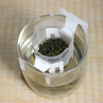 50 7*9 high-end PET hanging ear tea bag bag empty tea bag three-dimensional transparent tea bag flower tea bag filter bag