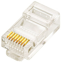 Mountain Zee (SAMZHE) FK-6100 Six class one thousand trillion Crystal head RJ45 8 Core network cable joint 100 boxes