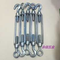 Galvanized flower blue screw Flower blue screw Wire rope tensioner tensioner open body flower blue M8