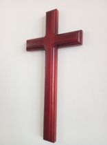 Cross solid wood wooden cross home decoration wall hanging gift inside the main 31 cm