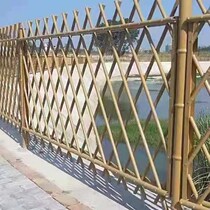 Imitation bamboo fence new rural bamboo fence park imitation bamboo fence metal bamboo pipe stainless steel imitation bamboo fence