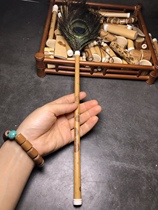  Heixiang Fei Bamboo Buddha statue whisk spotted bamboo Xiang Fei Bamboo peacock hair duster Buddha dust study decoration Bamboo decorations