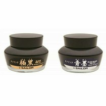 Japan imported sailor write music extremely black green ink old chunky bottle extremely fine waterproof pigment ink 1