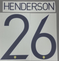 Premier League Manchester United 2021 season goalkeeper printing Champions League FA Cup League Cup Henderson de Gea SpId
