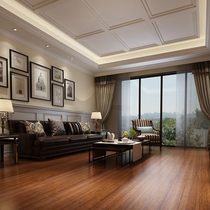 Nature three-layer wood laminate flooring pecan SJ6B32V 1210*165*14
