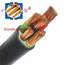 Hangzhou Zhongce brand YJV3*95 2*50 square national standard five-core copper core industrial power cable three-phase five-wire