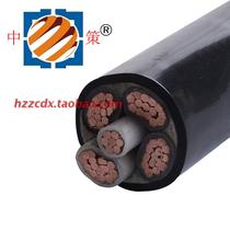 Hangzhou Zhongce brand YJV5*185 square national standard pure copper 5-core 185 square hard sheathed industrial cable