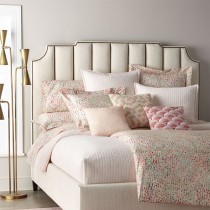 American modern soft bag headboard rivet strip fabric double 1 8-meter bed backrest Single headboard by net red bed