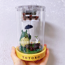 Spot Sekiguchi Ghibli Hayao Miyazaki anime Totoro rotating music box about 13 5cm high with box